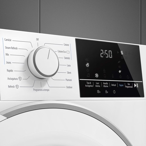 Smeg DN03SE asciugatrice Libera installazione Caricamento frontale 10 kg Bianco