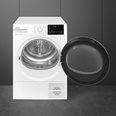 Smeg DN82SE asciugatrice Libera installazione Caricamento frontale 8 kg Bianco