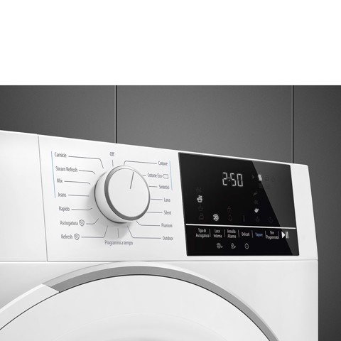 Smeg DN83SE asciugatrice Libera installazione Caricamento frontale 8 kg Bianco