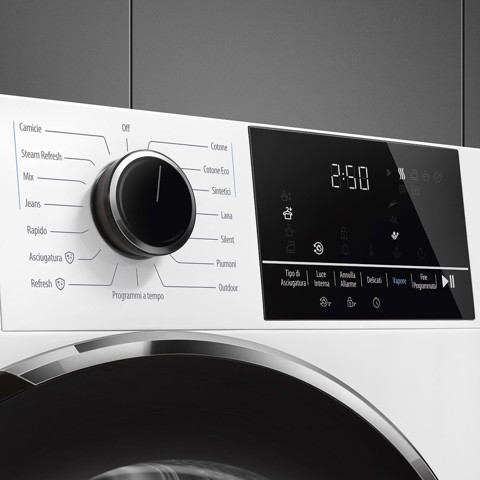 Smeg DNP09SEB asciugatrice Libera installazione Caricamento frontale 9 kg Bianco