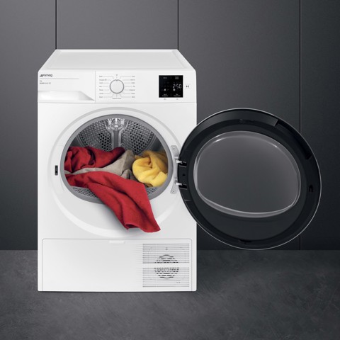 Smeg DRC08EE asciugatrice Libera installazione Caricamento frontale 8 kg Bianco