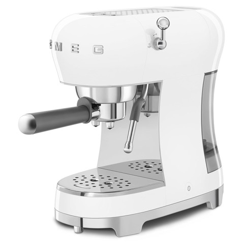 Smeg ECF02WHEU macchina per caffè Manuale Macchina per espresso 1,1 L