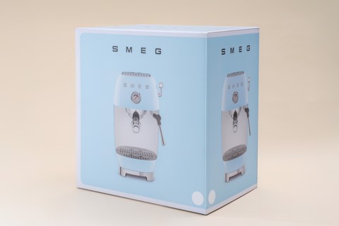 Smeg ECF03BLEU macchina per caffè Automatica/Manuale Macchina per espresso 1,4 L