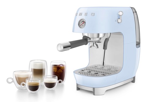 Smeg ECF03PBEU macchina per caffè Automatica/Manuale Macchina per espresso 1,4 L