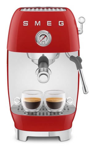 Smeg ECF03RDEU macchina per caffè Automatica/Manuale Macchina per espresso 1,4 L