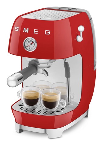 Smeg ECF03RDEU macchina per caffè Automatica/Manuale Macchina per espresso 1,4 L