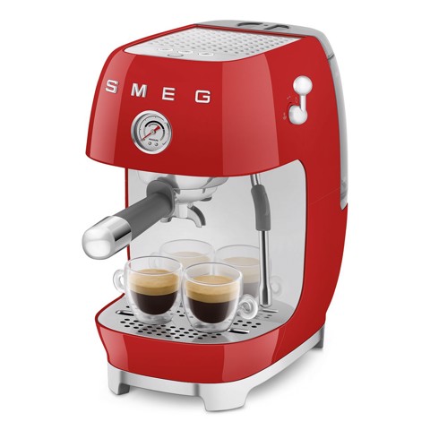 Smeg ECF03RDEU macchina per caffè Automatica/Manuale Macchina per espresso 1,4 L