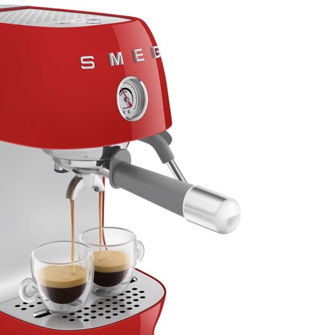 Smeg ECF03RDEU macchina per caffè Automatica/Manuale Macchina per espresso 1,4 L