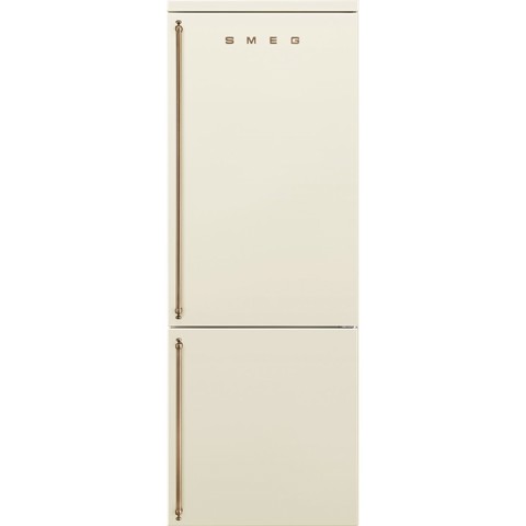 Smeg FA8005RPO5 frigorifero collore Crema con congelatore Libera installazione 481 L E 