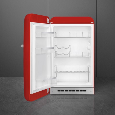 Smeg FAB10HLRD6 frigorifero Libera installazione 135 L Rosso Made in Italy