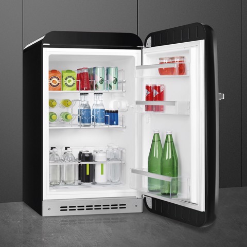Smeg FAB10HRBL6 frigorifero Libera installazione 135 L Nero Made in Italy