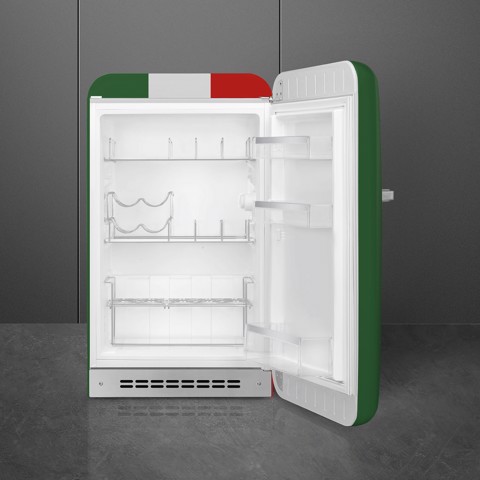 Smeg FAB10HRDIT6 frigorifero Libera installazione 135 L Rosso Made in Italy
