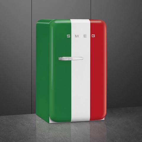 Smeg FAB10HRDIT6 frigorifero Libera installazione 135 L Rosso Made in Italy