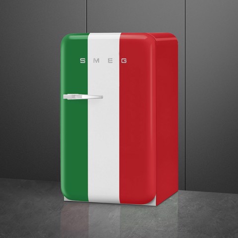 Smeg FAB10HRDIT6 frigorifero Libera installazione 135 L Rosso Made in Italy