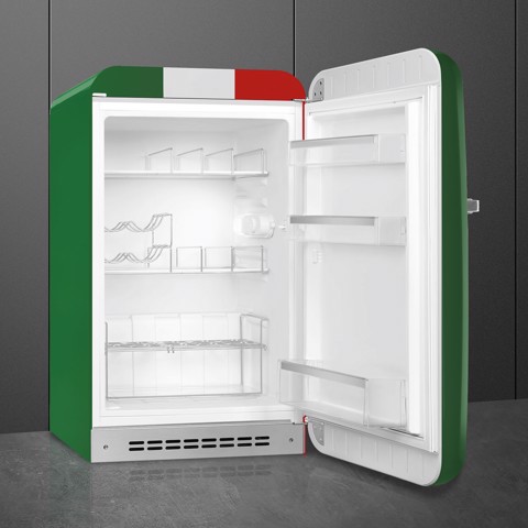 Smeg FAB10HRDIT6 frigorifero Libera installazione 135 L Rosso Made in Italy