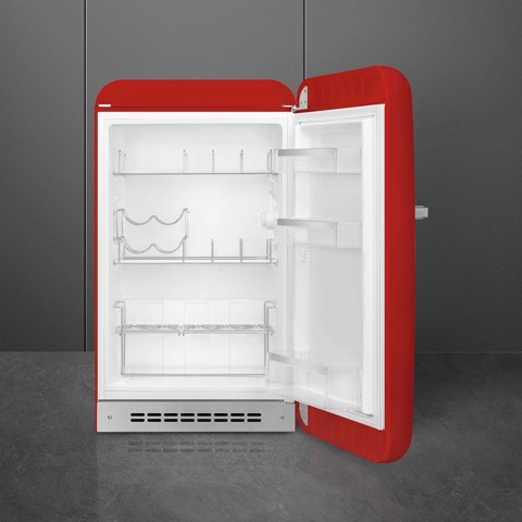 Smeg FAB10HRRD6 frigorifero Libera installazione 135 L Rosso Made in Italy