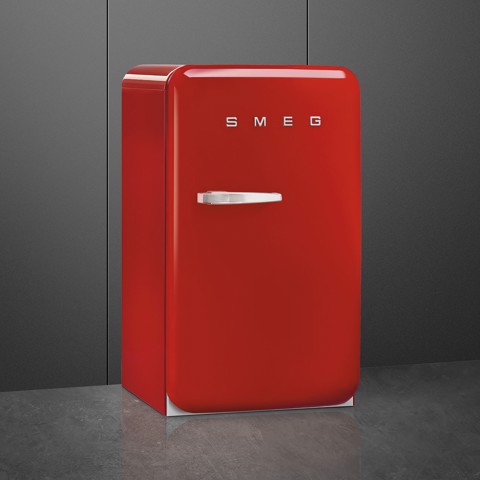 Smeg FAB10HRRD6 frigorifero Libera installazione 135 L Rosso Made in Italy