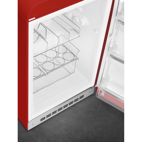 Smeg FAB10HRRD6 frigorifero Libera installazione 135 L Rosso Made in Italy