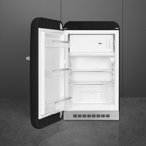 Smeg FAB10LBL6 monoporta Libera installazione 122 L Nero Made in Italy