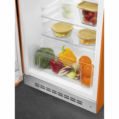 Smeg FAB10LOR6 monoporta Libera installazione 122 L Arancione Made in Italy