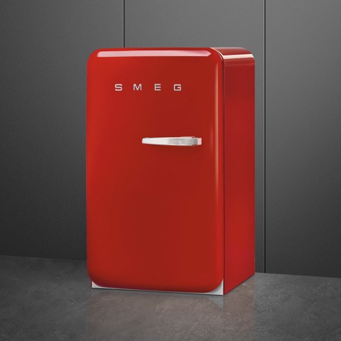 Smeg FAB10LRD6 monoporta Libera installazione 122 L Rosso Made in Italy