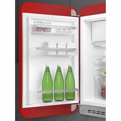 Smeg FAB10LRD6 monoporta Libera installazione 122 L Rosso Made in Italy