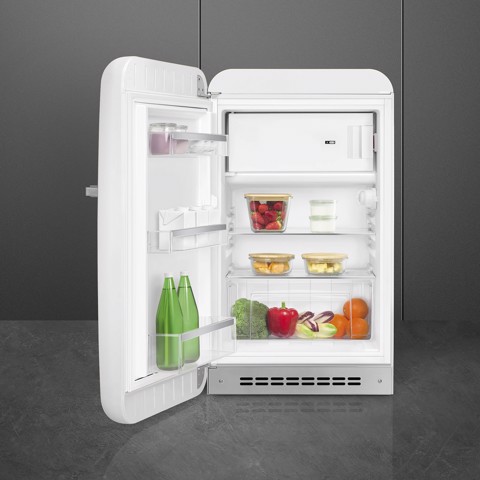 Smeg FAB10LWH6 monoporta Libera installazione 122 L Bianco Made in Italy