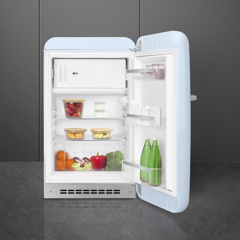 Smeg FAB10RPB6 monoporta Libera installazione 122 L Blu Made in Italy