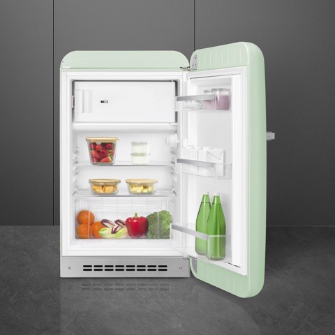 Smeg FAB10RPG6 monoporta Libera installazione 122 L Verde Made in Italy