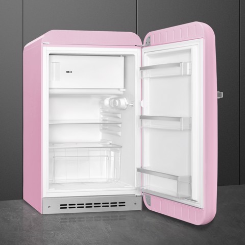 Smeg FAB10RPK6 monoporta Libera installazione 122 L Rosa Made in Italy