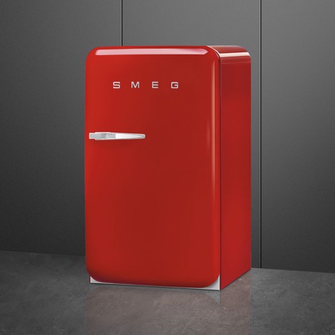 Smeg FAB10RRD6 monoporta Libera installazione 122 L Rosso Made in Italy