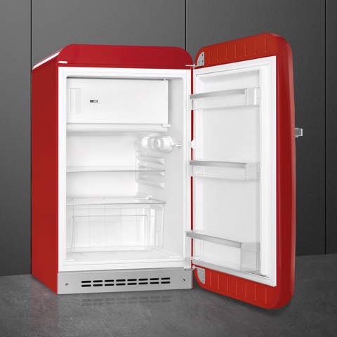 Smeg FAB10RRD6 monoporta Libera installazione 122 L Rosso Made in Italy