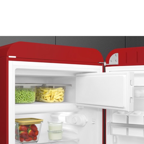 Smeg FAB10RRD6 monoporta Libera installazione 122 L Rosso Made in Italy