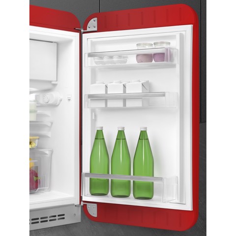Smeg FAB10RRD6 monoporta Libera installazione 122 L Rosso Made in Italy