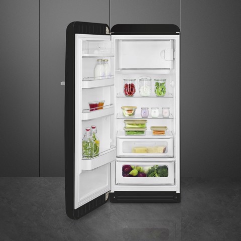 Smeg FAB28LBL6 monoporta Libera installazione 270 L Nero Made in Italy