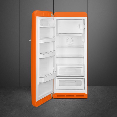 Smeg FAB28LOR6 monoporta Libera installazione 270 L Arancione Made in Italy