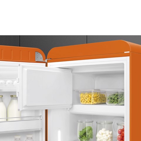 Smeg FAB28LOR6 monoporta Libera installazione 270 L Arancione Made in Italy