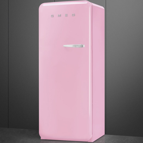 Smeg FAB28LPK6 monoporta Libera installazione 270 L Rosa Made in Italy