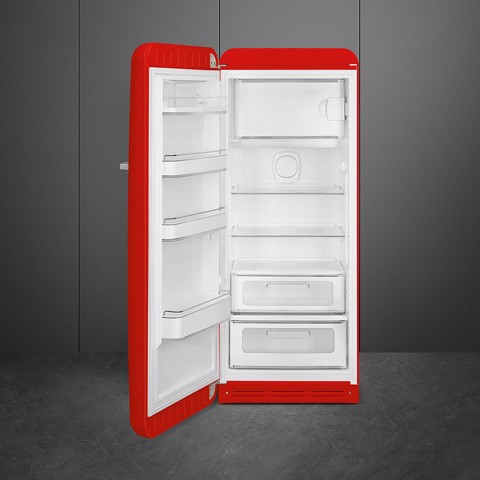 Smeg FAB28LRD6 monoporta Libera installazione 270 L Rosso Made in Italy