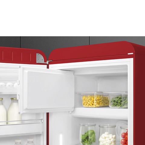 Smeg FAB28LRD6 monoporta Libera installazione 270 L Rosso Made in Italy