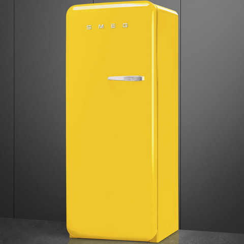 Smeg FAB28LYW6 monoporta Libera installazione 270 L Giallo Made in Italy