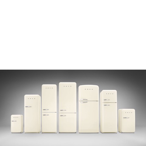 Smeg FAB28RCR5 frigorifero monoporta colore Crema Libera installazione 270 L D 