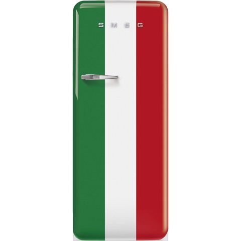 Smeg FAB28RDIT6 frigorifero Libera installazione D Verde, Bianco, Rosso