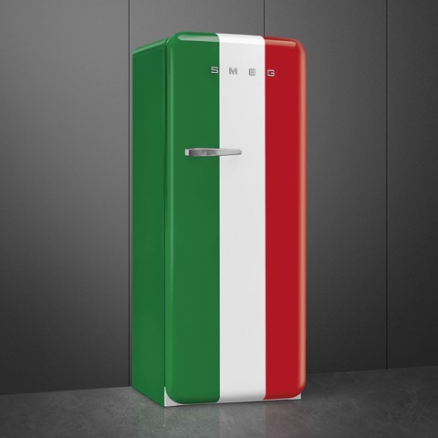 Smeg FAB28RDIT6 frigorifero Libera installazione D Verde, Bianco, Rosso