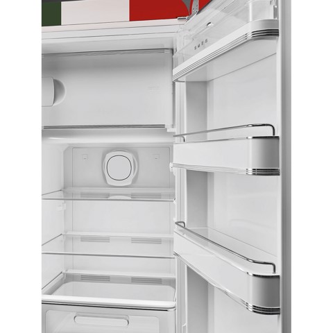 Smeg FAB28RDIT6 monoporta Libera installazione 270 L Verde, Bianco, Rosso Made in Italy
