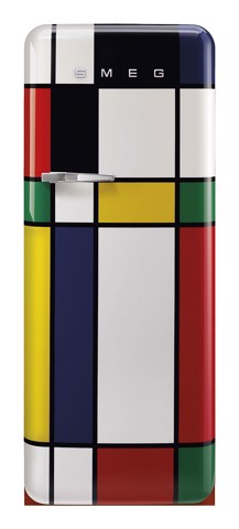 Smeg FAB28RDMC6 frigorifero Libera installazione 244 L D Multicolore