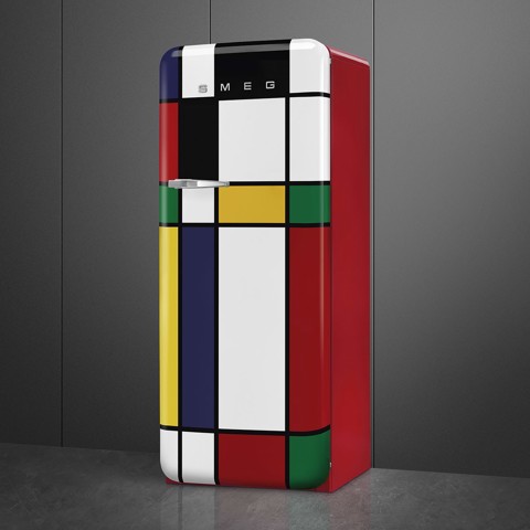Smeg FAB28RDMC6 frigorifero Libera installazione 244 L D Multicolore