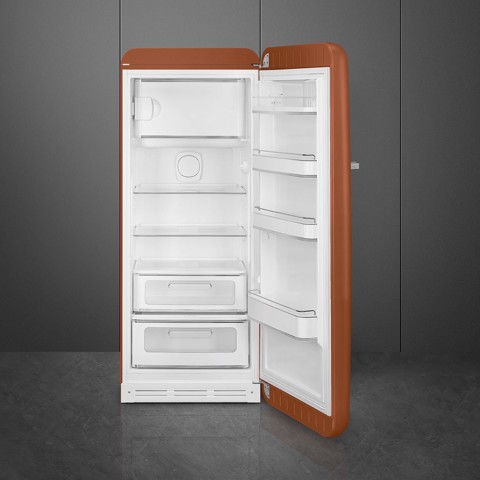 Smeg FAB28RDRU6 frigorifero Libera installazione 244 L D Marrone