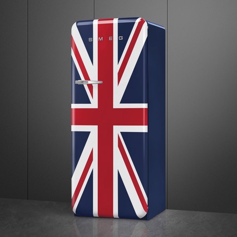 Smeg FAB28RDUJ6 monoporta Libera installazione 270 L Blu, Bianco, Rosso