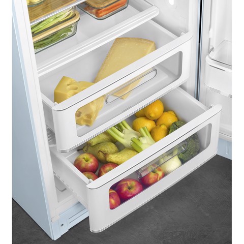 Smeg FAB28RPB6 monoporta Libera installazione 270 L Blu Made in Italy